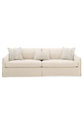 Modern Minimalist Sofa | Caracole Casual Affair