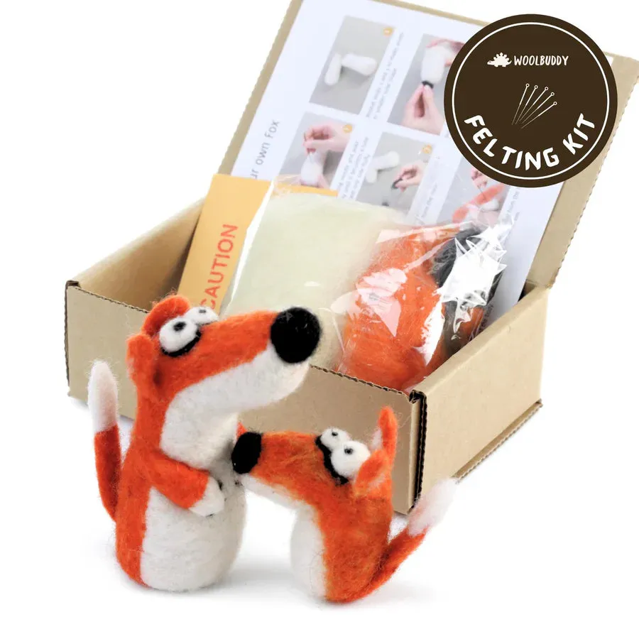 Needle Felting Kits from WoolBuddy