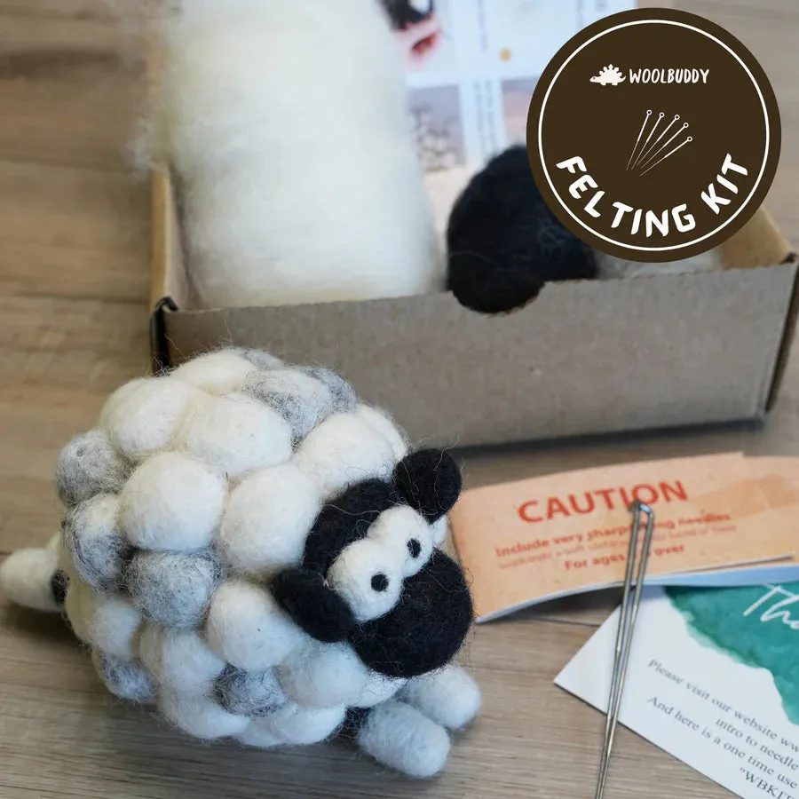 Needle Felting Kits from WoolBuddy