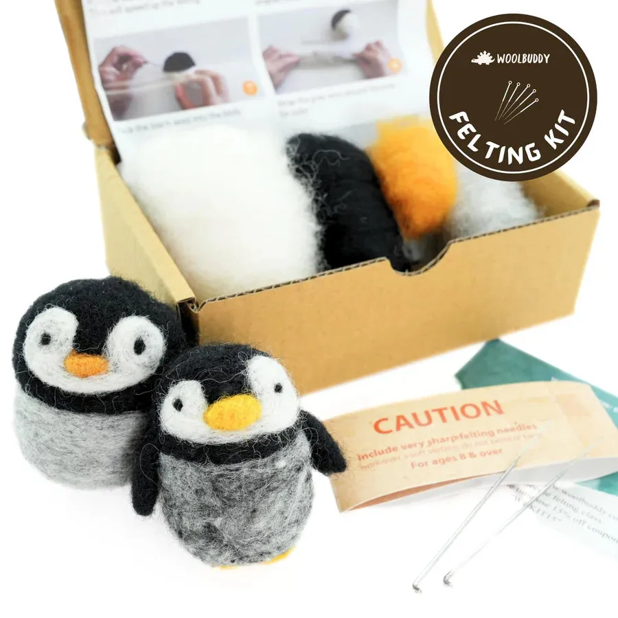 Needle Felting Kits from WoolBuddy