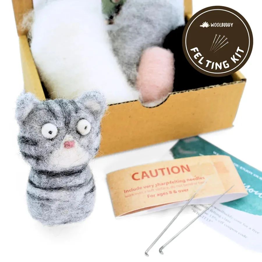 Needle Felting Kits from WoolBuddy