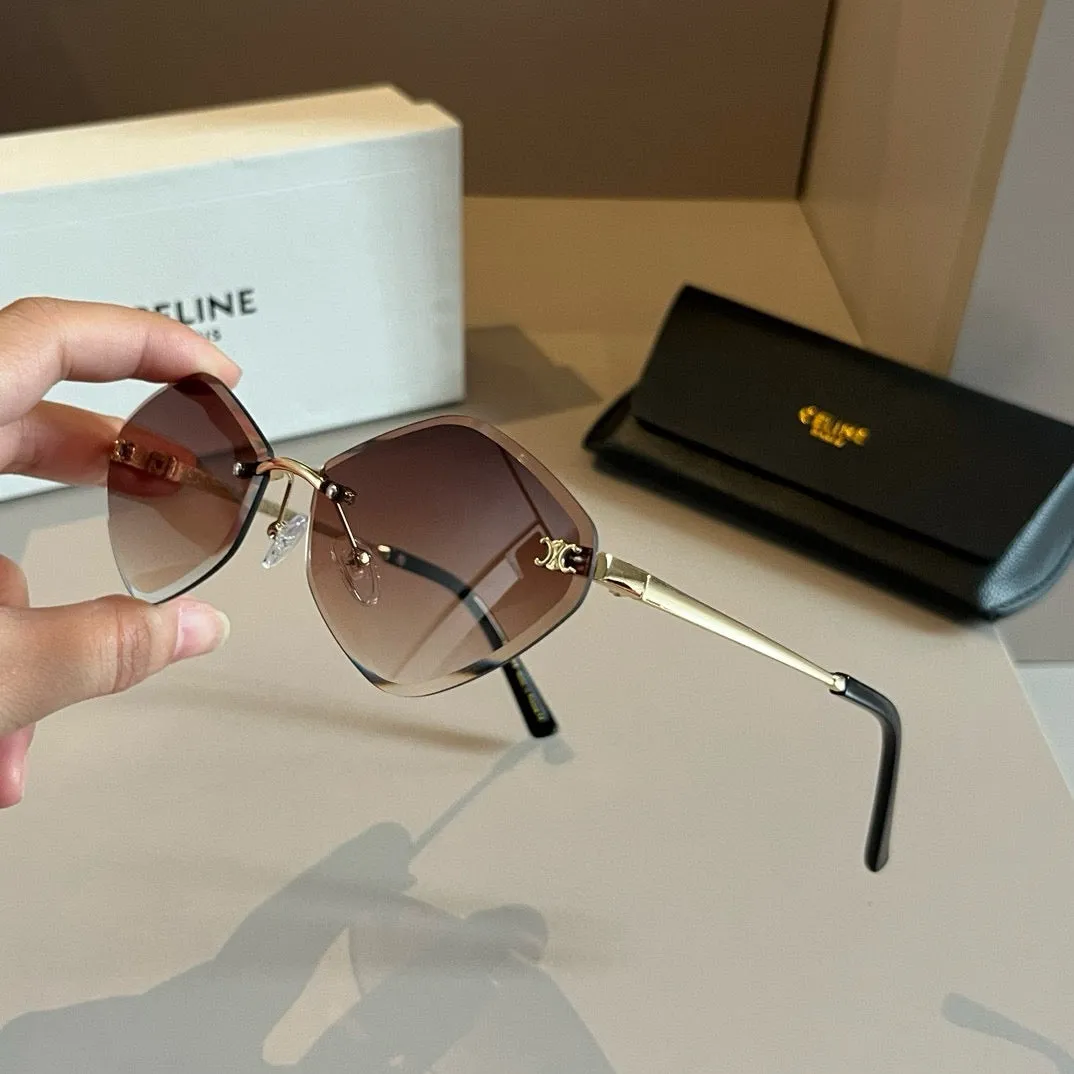 New light luxury classic cat eye sunglasses