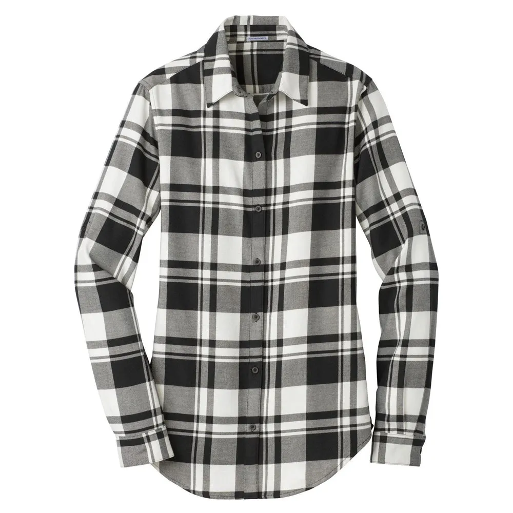 Port Authority Ladies Plaid Flannel Tunic