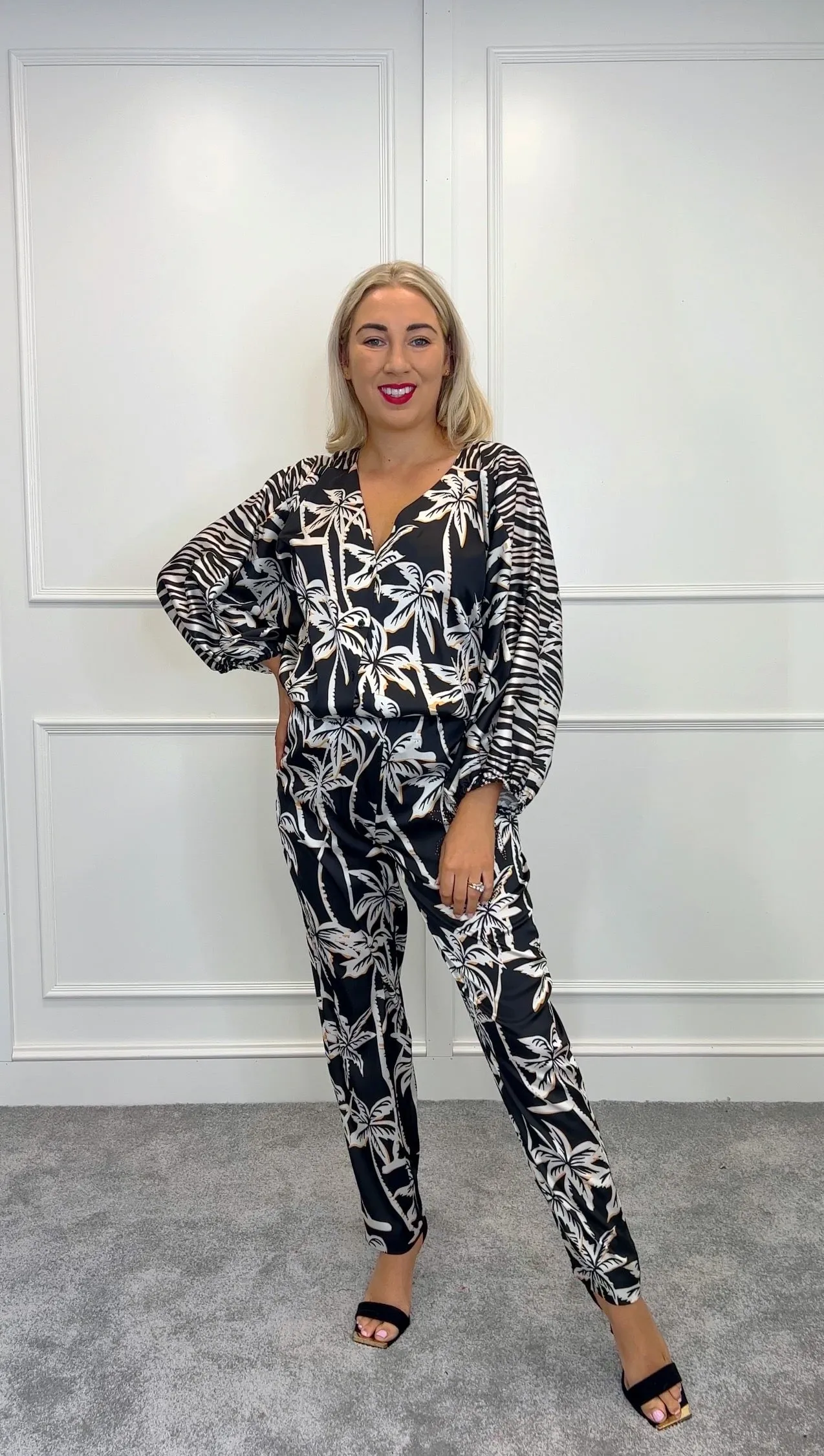 Printed Trouser (Size 8)