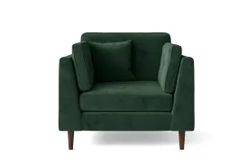 Ragusa Armchair Green Velvet