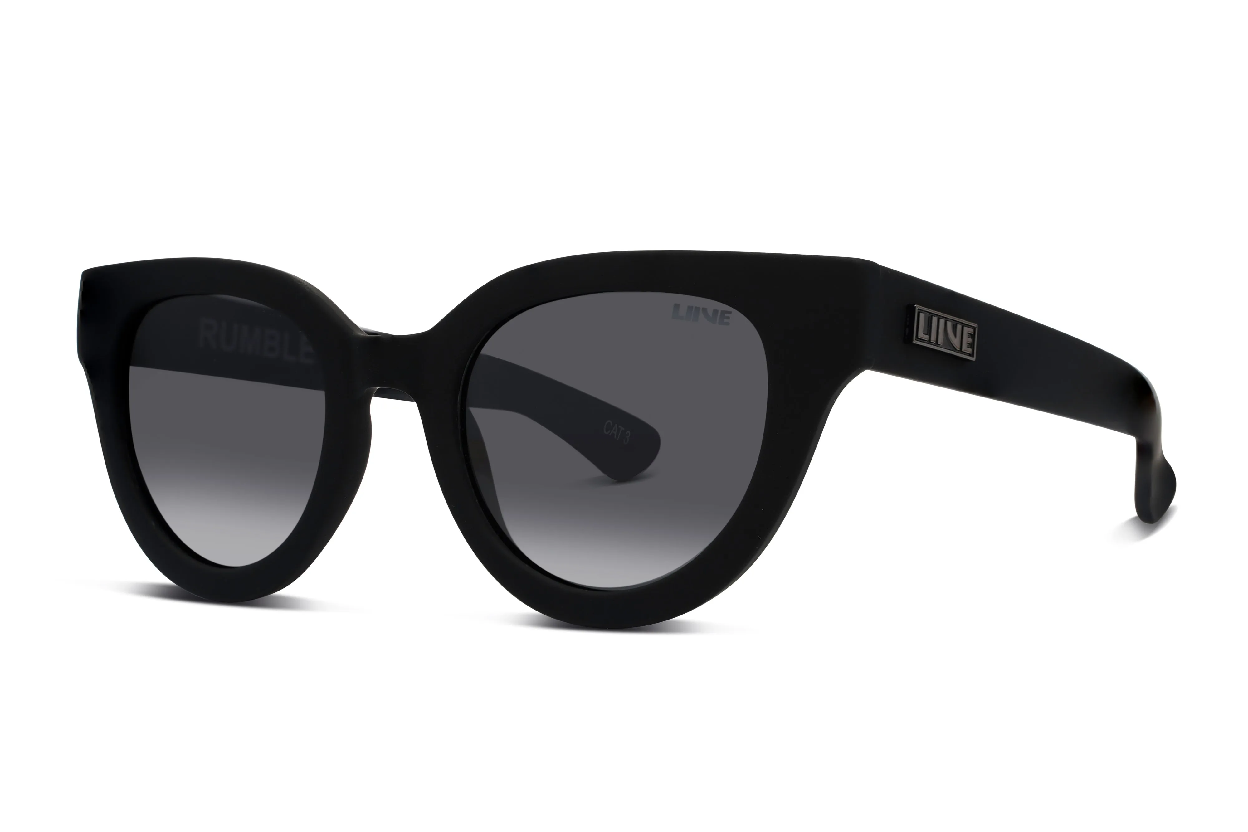 Rumble - Polarised Matt Black
