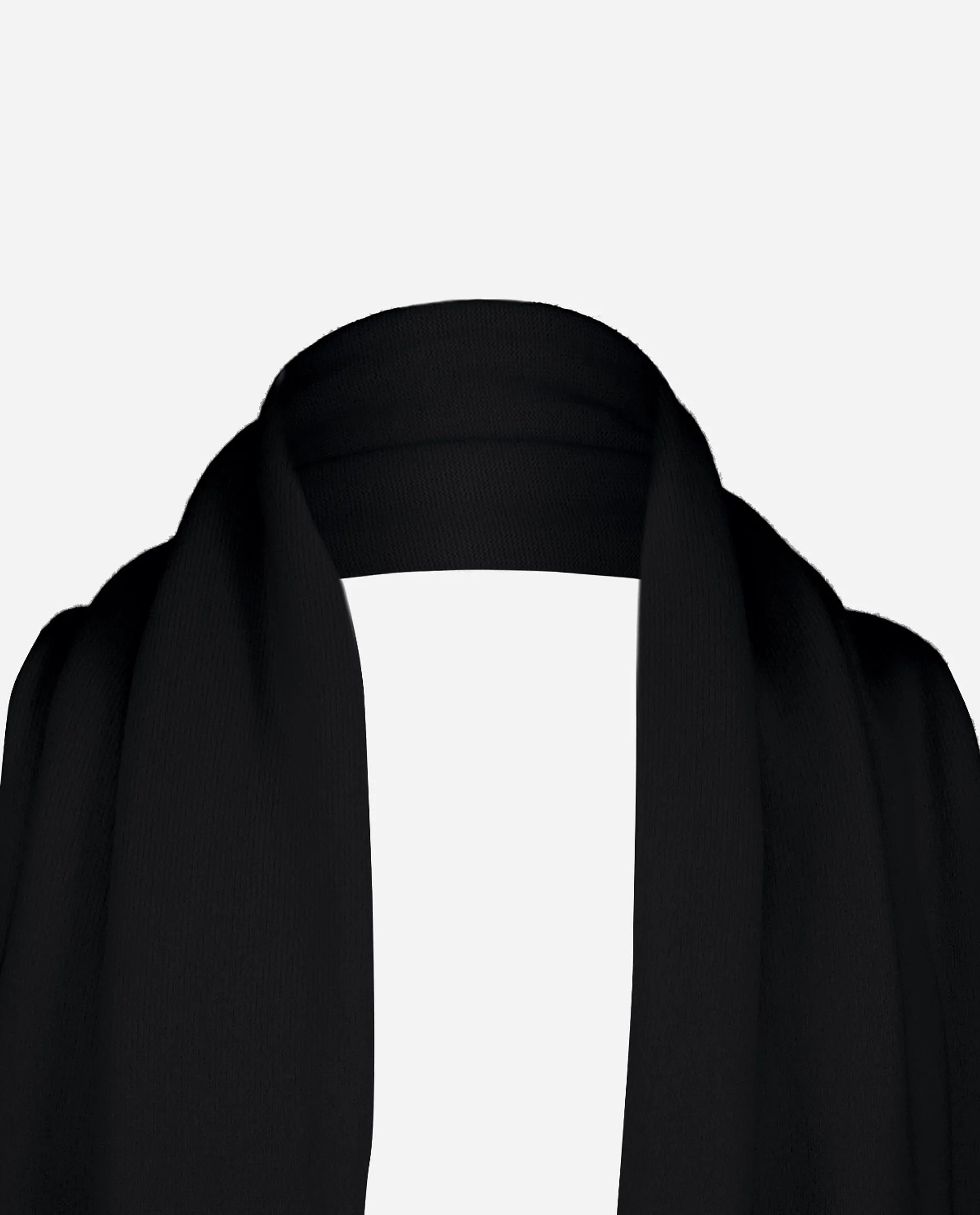 Schal aus Cashmere in Schwarz