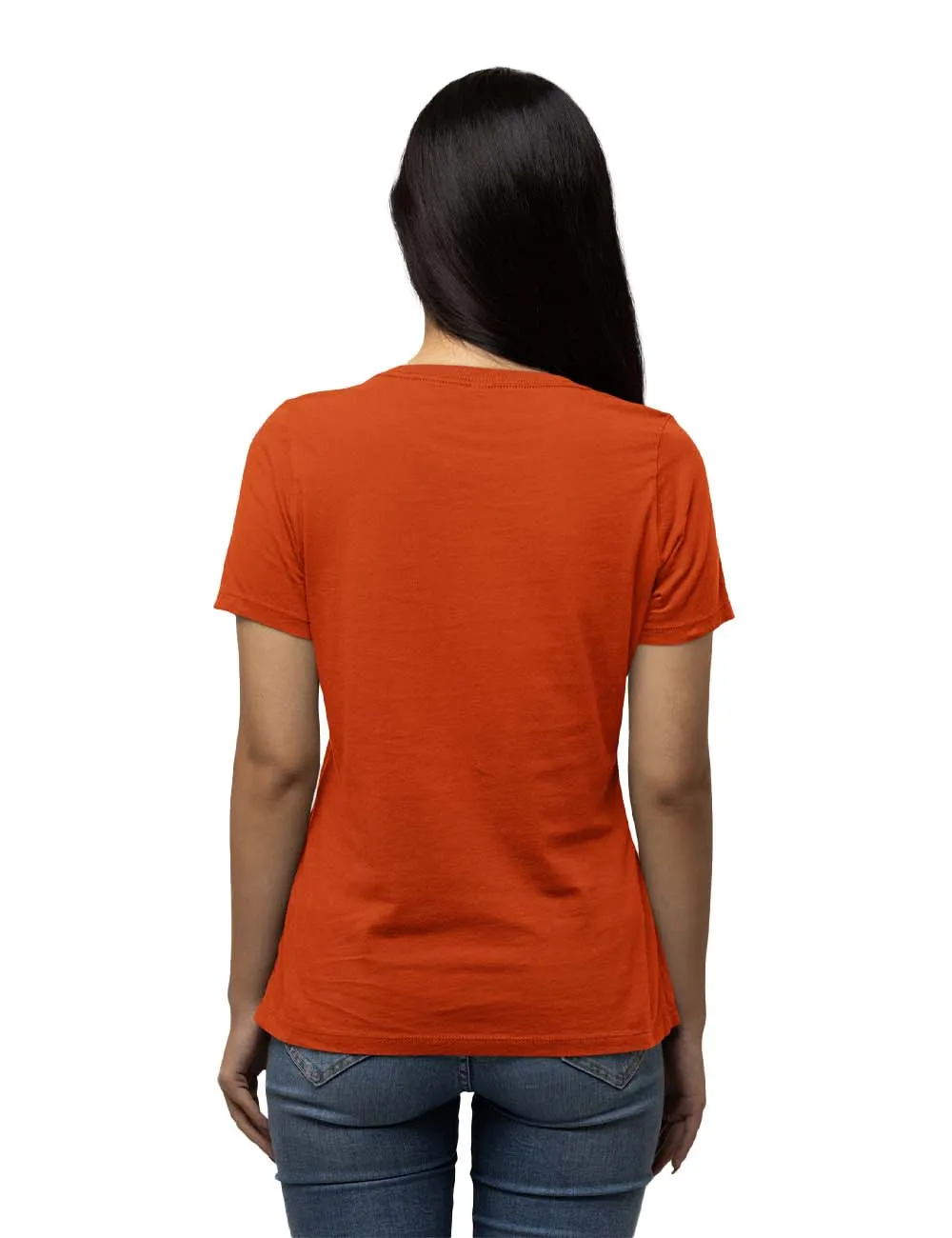 WOMENS BTS -2 PRINTED TSHIRT - RED