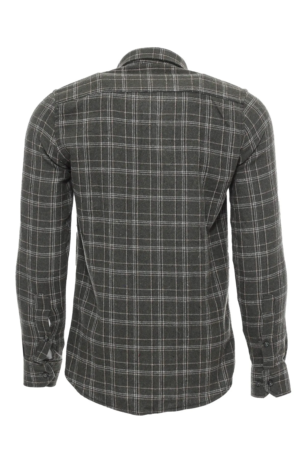 WSS Plaid Green Men Lumberjack Shirt  - Riviera Beach