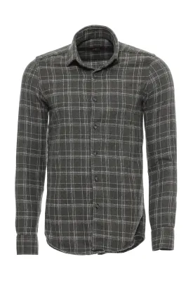 WSS Plaid Green Men Lumberjack Shirt  - Riviera Beach