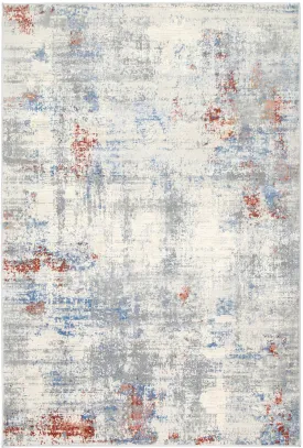 Yasmine Grey Multi Modern Rug