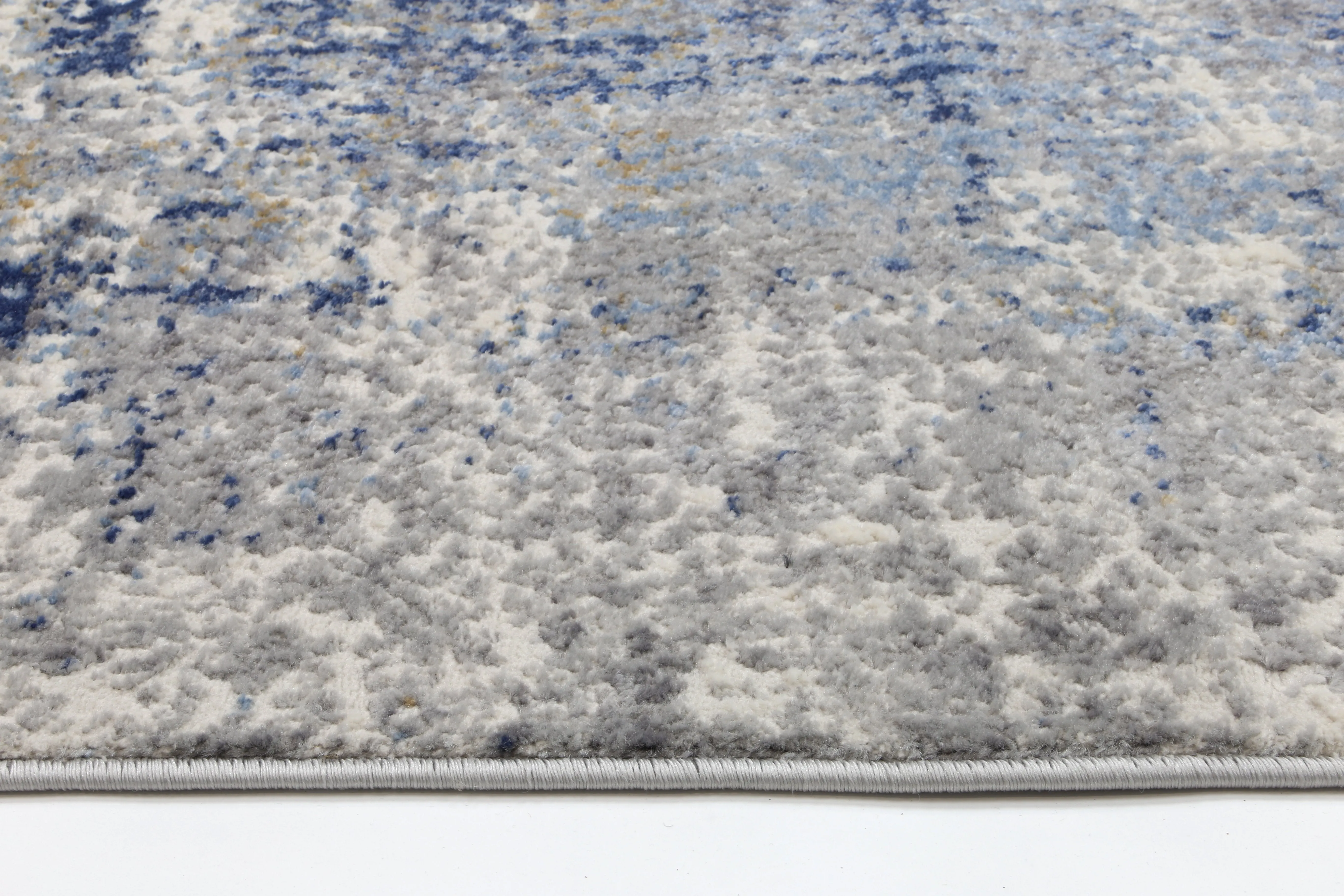 Yasmine Navy Blue Modern Rug